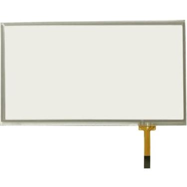 Imagem de LEVANLIGHT Vidro digitalizador de tela sensível ao toque de 6,1 polegadas, 4 pinos, compatível com Toyota 4Runner Corolla Camry Highlander Yaris Scion 2011-2020 Rádio de navegação LCD Precision Touch