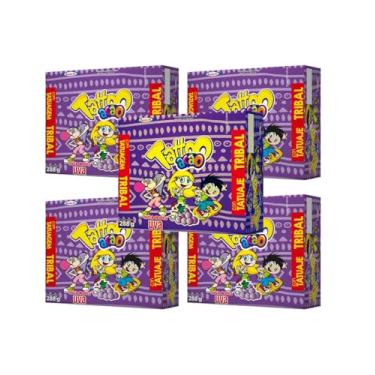 Imagem de CHICLE C/TATTOO 288G SABORES DIVERSOS SANTA FE (uva) - KIT 5 UNIDADES