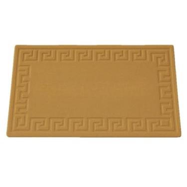 Imagem de Tapete Capacho Antiderrapante para Porta – Vinil Premium em PVC, Opções de 1 a 6 Unidades, 38x58cm(Avelã,5)