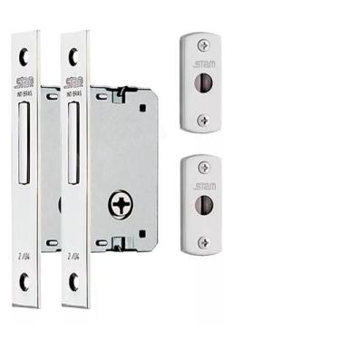 Imagem de Fechadura Stam Tetra de porta portão grade perfil ferro alumínio STAM 
