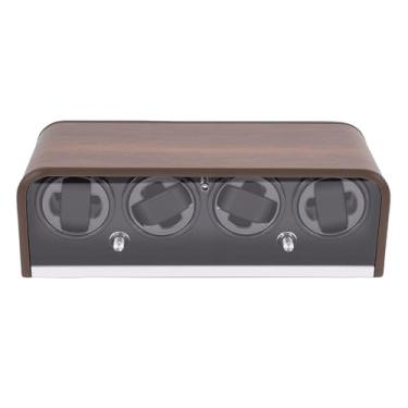 Imagem de Diydeg Enrolador de Relógio para Relógios Automáticos, Enrolador de Relógio Mecânico Automático Totalmente Fechado Redução de Ruído 4 Rotador de Caixa de Enrolamento de (2 posições de observação)