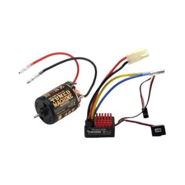 Imagem de Combo De Motor Brushed ESC 1/10 Off-Road Rock Crawler 55T 45T 35T 60A 