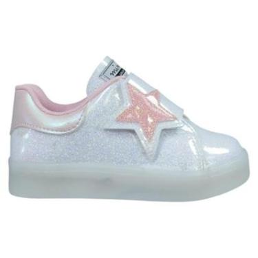 Imagem de Tênis Infantil Menina Mini Sua Cia Led 705700663-Feminino