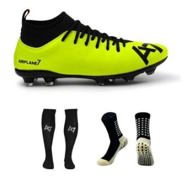 Imagem de Chuteira Botinha De Campo + Meião + Antiderrapante-Masculino