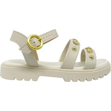 Imagem de Sandália Infantil Menina Papete Casual Dia a Dia Passeio Escola Verão Tratorada Conforto Molekinha 2344.142