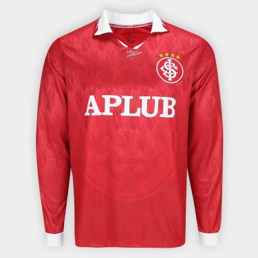 Imagem de Camisa Manga Longa Internacional Retrô 1996 Masculina-Masculino