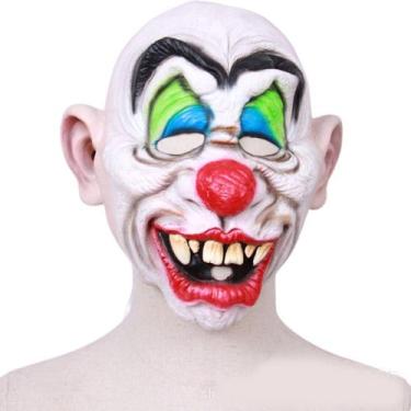 Imagem de Máscara, palhaço assustador, látex, capa facial, fantasia de Halloween
