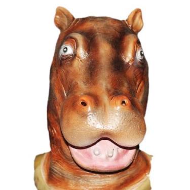 Imagem de Máscara de cosplay Hippos Headgears Halloween Carnaval Páscoa - yiweis