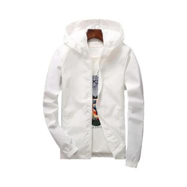 Imagem de Jaqueta Masculina Juvenil Com Capuz E Zíper, Moda Casual Fina De Cor S