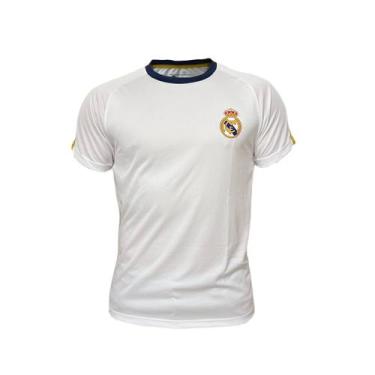 Imagem de Camisa Real Madrid Recortes Branca - Juvenil - Balboa, 16, Branco