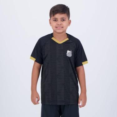 Imagem de Camisa Santos User Infantil Preta, 4 ANOS