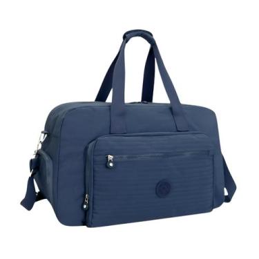 Imagem de Bolsa Feminina Viagem Academia Impermeavel Fitness Treino - A2R, Azul