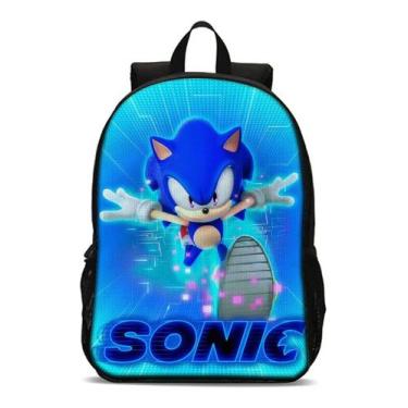 Imagem de Mochila Escolar Masculina E Feminina Estilo Personagem Super Rápido, P