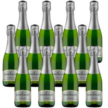 Imagem de Kit 12 Mini Espumante Garibaldi Moscatel 187ml