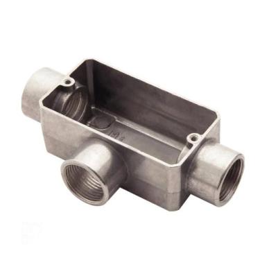 Imagem de Condulete De Aluminio T 3/4" Bsp Sem Tampa Sem Pintura Sem Vedacao 561