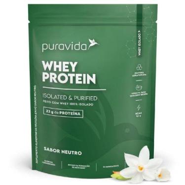 Imagem de Whey protein isolado puro 450g - Puravida