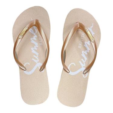 Imagem de Chinelo Rafitthy Feminino Summer Bege 35/36