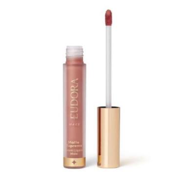Imagem de Batom Líquido Matte Eudora Supreme 4ml Longa Duração Ultra Conforto, N