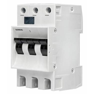 Imagem de Disjuntor Tripolar 10A Curva C 3kA Siemens