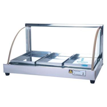 Imagem de Estufa elétrica 54cm para Salgados com 3 - Supritecs, 110V