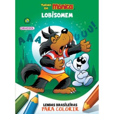 Imagem de Turma Da Mônica - Lendas Brasileiras Para Colorir - Lobisomem