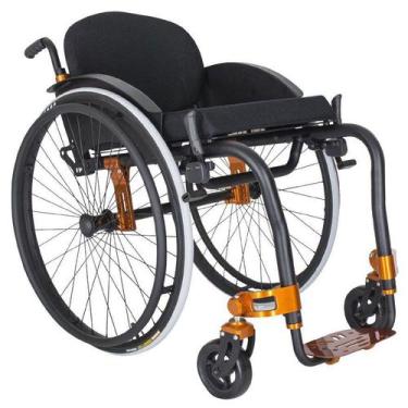 Imagem de Cadeira De Rodas Monobloco Mb4 Ortomobil Extreme L38 X P40 X A35cm - P