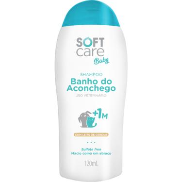 Imagem de Shampoo Soft Care Baby Banho do Aconchego para Cães e Gatos +1M - 120 mL