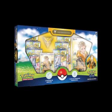 Jogo de Cartas Pokemon Box V Estampas Ilustradas 38 Cartas em Promoção na  Americanas