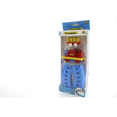 Imagem de Trenzinho Infantil brinquedo locomotiva cores vareadas