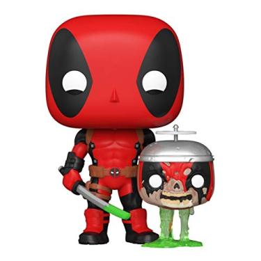 Imagem de Funko Pop Marvel Zombies 667 Deadpool w/ Headpool