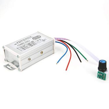 Imagem de Compra Maluca Controlador de motor, conveniente para instalação Motor de escova útil com interruptor de potenciômetro para ampla tensão(20A)
