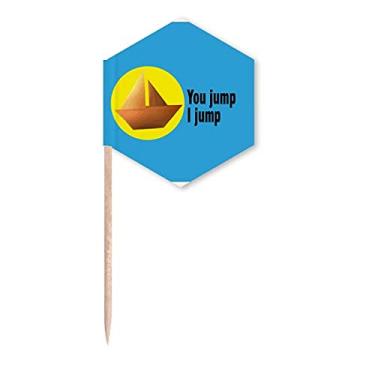 Imagem de You Jump I Jump Titanic Art Deco Presente Fashion Palito de Dente Bandeiras de Cupcake Picks Festa Celebração