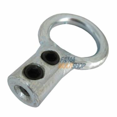 Imagem de Terminal de Reparo Argola Cabo de Aço Academia - 3 Unidades-Unissex