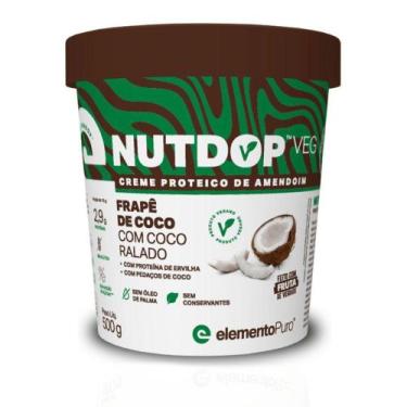 Imagem de Nutdop Veg - Creme Proteico De Amendoim - 500 G - Elementopuro