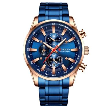 Imagem de Relógio Curren Technos 8351 cronógrafo de quartzo à prova d`água