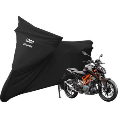 Imagem de Capa Para Cobrir Moto Ktm 390 Duke Não Risca Pintura - Mz, Preta