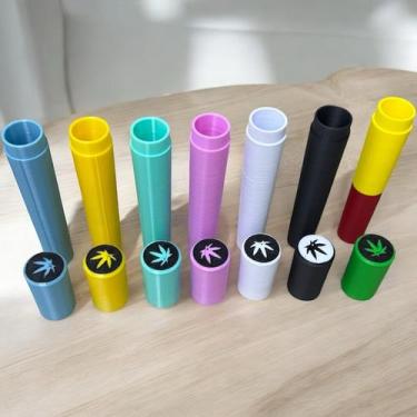 Imagem de Tubete Liso Mocó Kit Com 5 Unidades - FLEX3D, SORTIDO