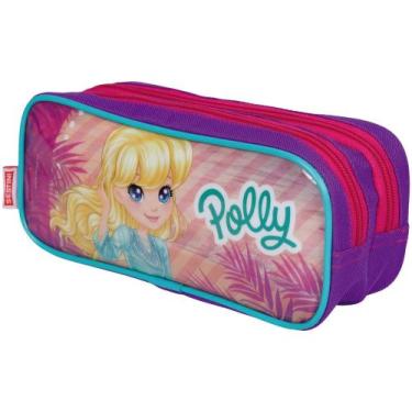 Imagem de Estojo Escolar Duplo com Zíper 19M Polly - Sestini