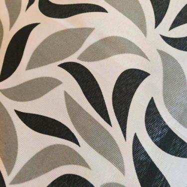 Imagem de Cortina rustica Flores varao Simples 2,60x2,60m - HOME SUSI, folhas