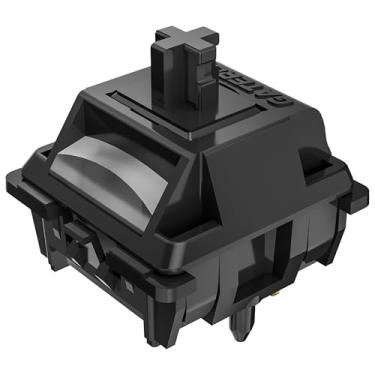 Imagem de Interruptores de teclado Gateron Ghost com mola de dois estágios para teclado mecânico MX para jogos, interruptores lineares POM completos pré-lubrificados RGB SMD de 5 pinos 48gf RGB SMD (90 peças)