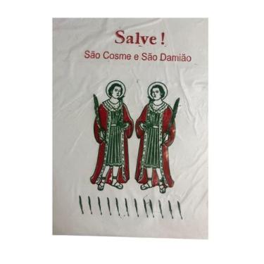 Imagem de Kit 2000 Saquinhos de Plástico Festa Cosme e Damião 18x28 - Lynx produ