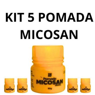 Imagem de Kit 5 Pomadas Micosan - Baruc Cosméticos