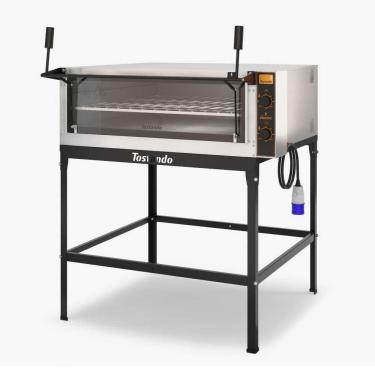 Imagem de Forno De Lastro Elétrico Com Pedra Refratária Fle100-900 220V - Tostando