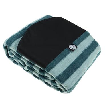 Imagem de Luzhengyang Bolsa de meia para prancha de surfe, faixa verde, cordão ajustável, nariz acolchoado ou - adequada para prancha de surf, shortboard, funboard e mais - 2,1 m - 2,7 m