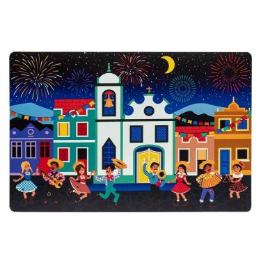 Imagem de Jogo Americano Copa E Cia Avulso Giardino São João Noite Junina