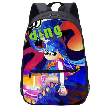 Imagem de Mochila escolar Splatoonss Anime para crianças