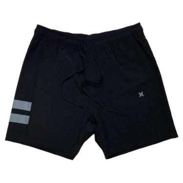 Imagem de Shorts Praia Hurley HYBM030030 Block - Preto-Masculino