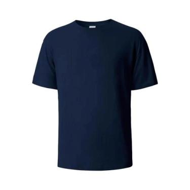 Imagem de Camiseta De Algodão Branca De Alta Resistência 500g Com Gola Redonda E