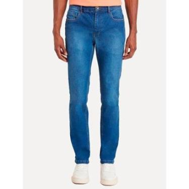 Imagem de Calça Aramis Jeans Masculina Slim 5 Pockets Azul Jeans-Masculino