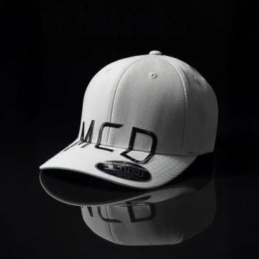 Imagem de Boné MCD Aba Curva Snapback Flexfit WT25 Cinza Claro, Único, Cinza cla